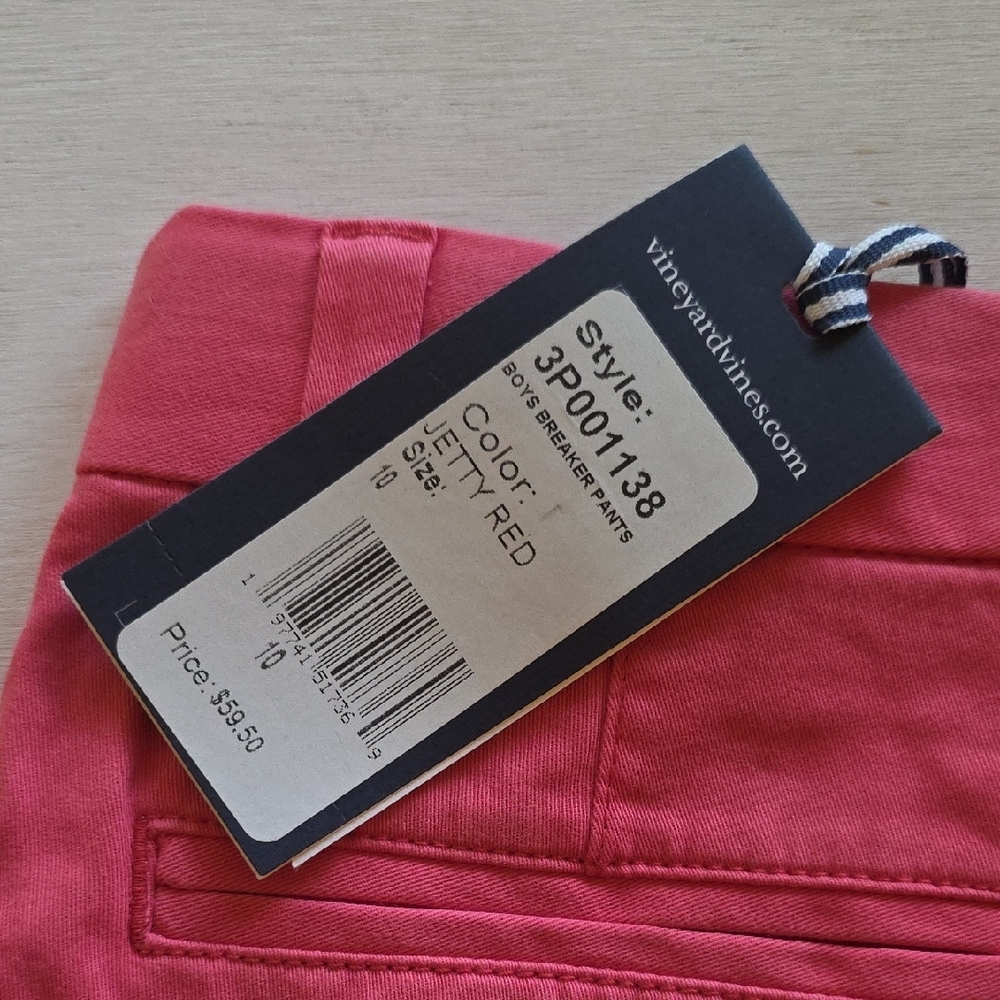 Vineyard Vines Bright Pink Breaker Pants - Picture 4 of 5